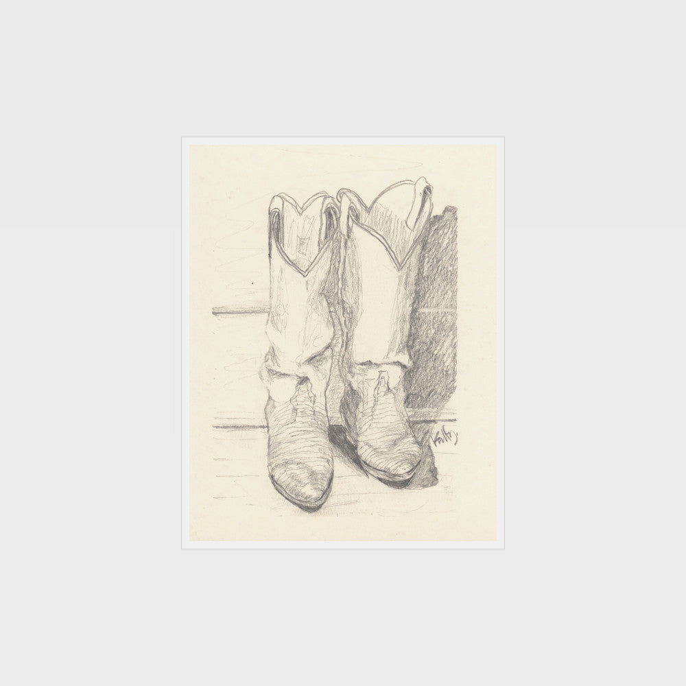 Old Soles — as an unframed giclée print
