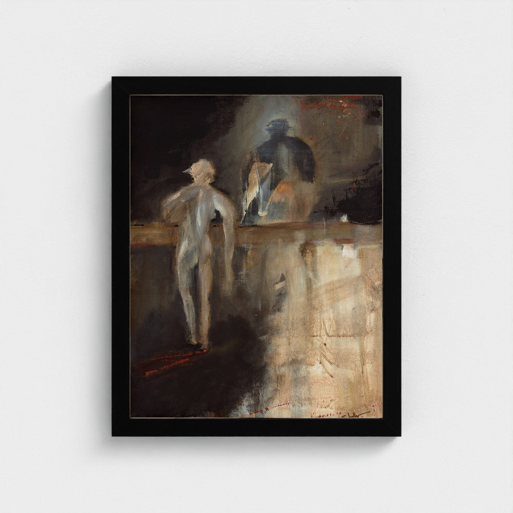 Reminiscence — framed in matte black
