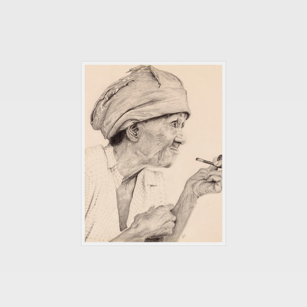 Surinam Woman — as an unframed giclée print