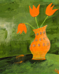Wooden Tulips — giclée print of the original by Katty Staller